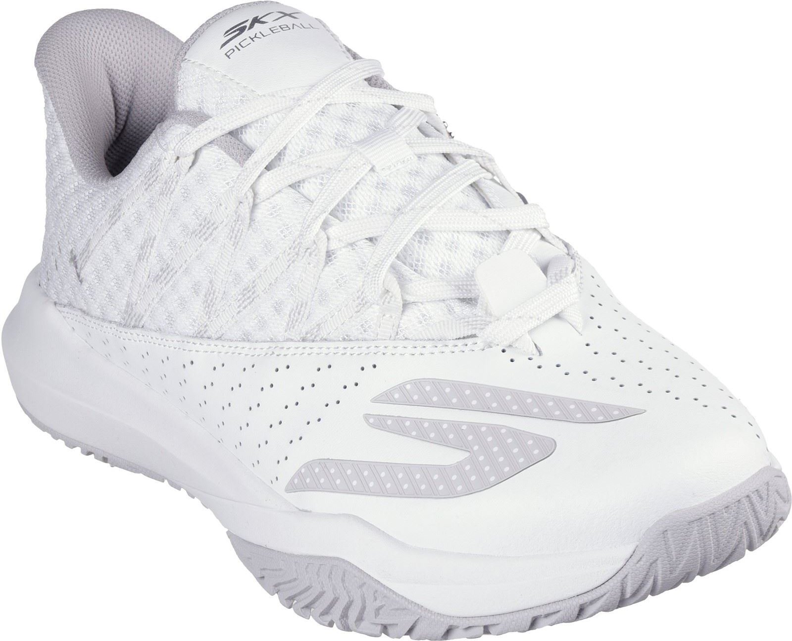 Skechers Performance Skechers Viper Court Rally Leder Herren Weiße Sneakers
