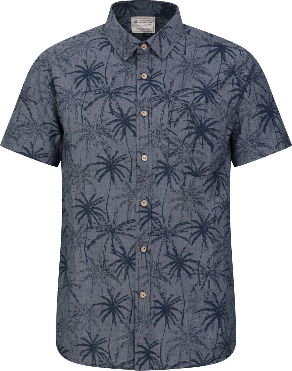 Mountain Warehouse - "Tropical" Hemd für Herren (Dunkelblau)