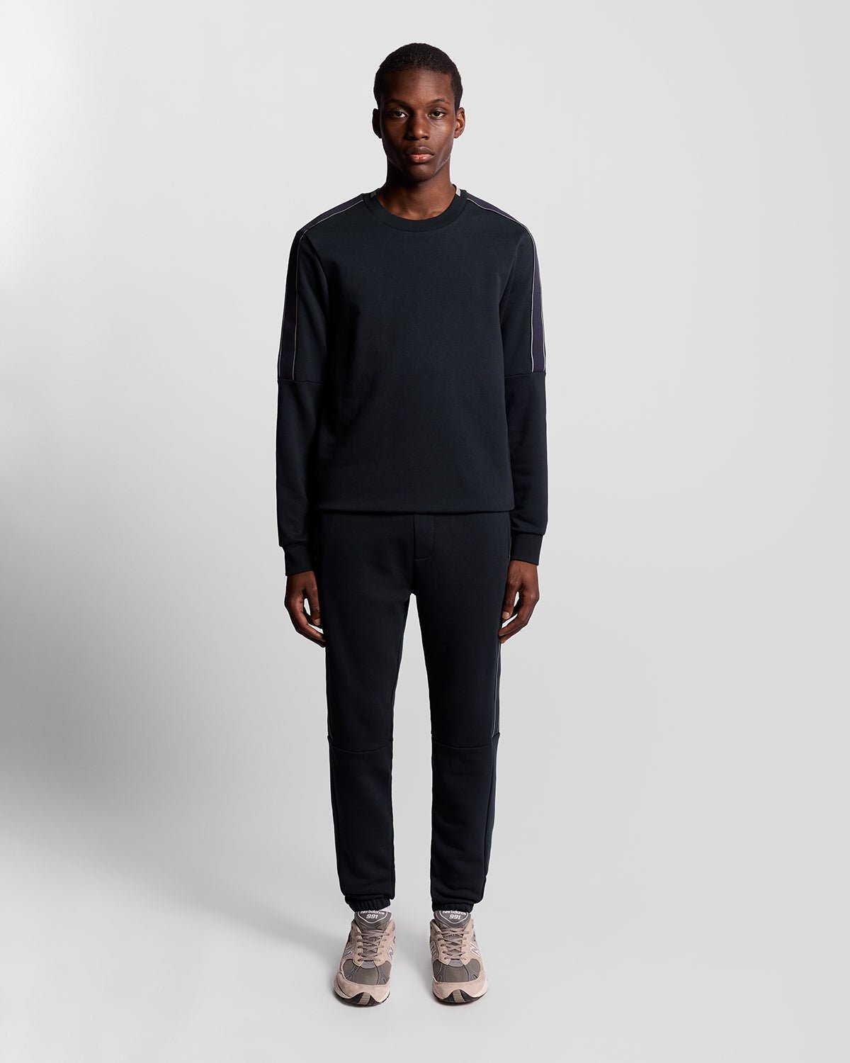 Lyle & Scott Sports Tape Jogginghose – Marineblau