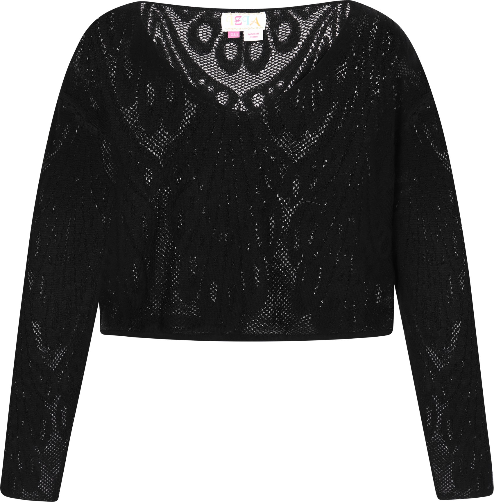 IZIA Pullover Frauen Schwarz