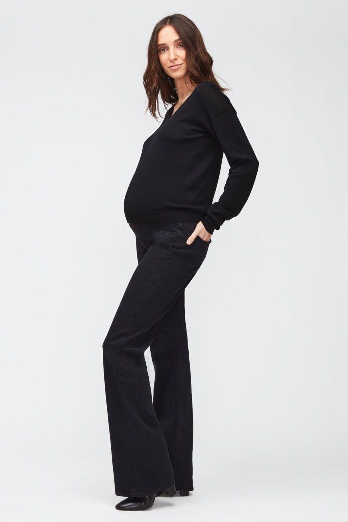 Thumbnail - Damen Jeans Bootcut Maternity Sliillluxgra Bootcut Fit