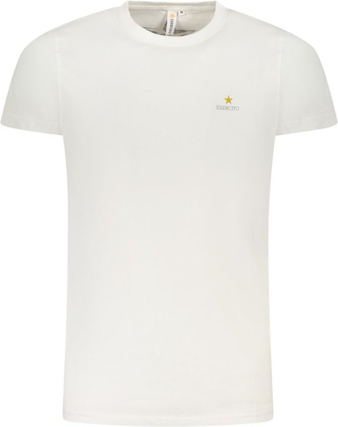 Esercito 1659 Weißes Baumwoll-Herren-T-Shirt