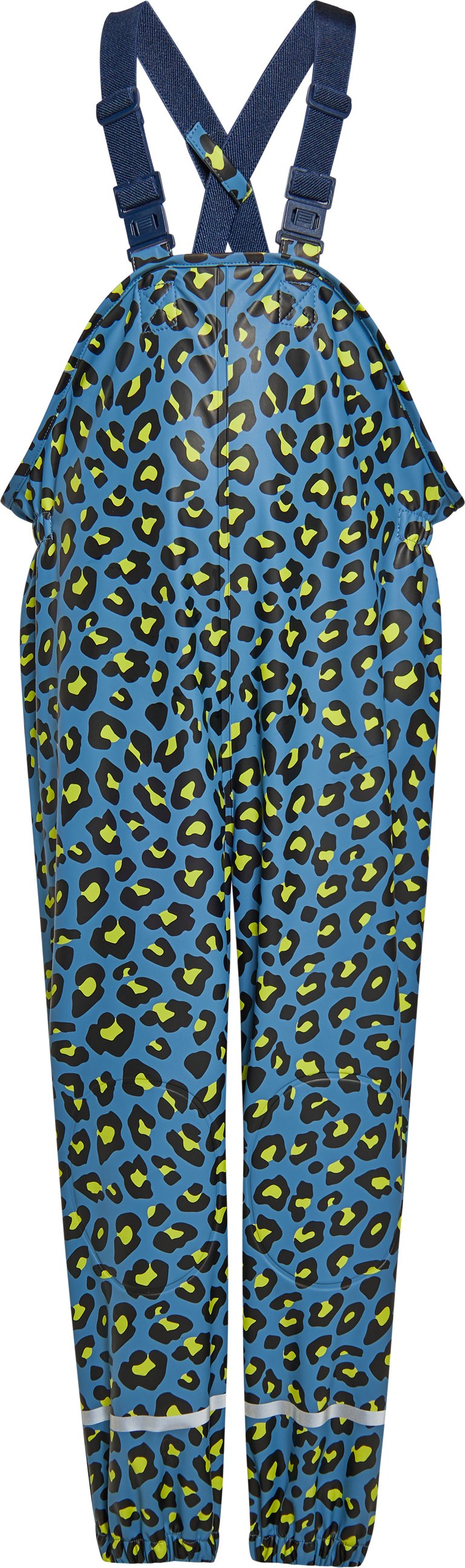 Thumbnail - Schmuddelwedda Regenhose Mädchen (Kids) Stahlblau Limette Leo