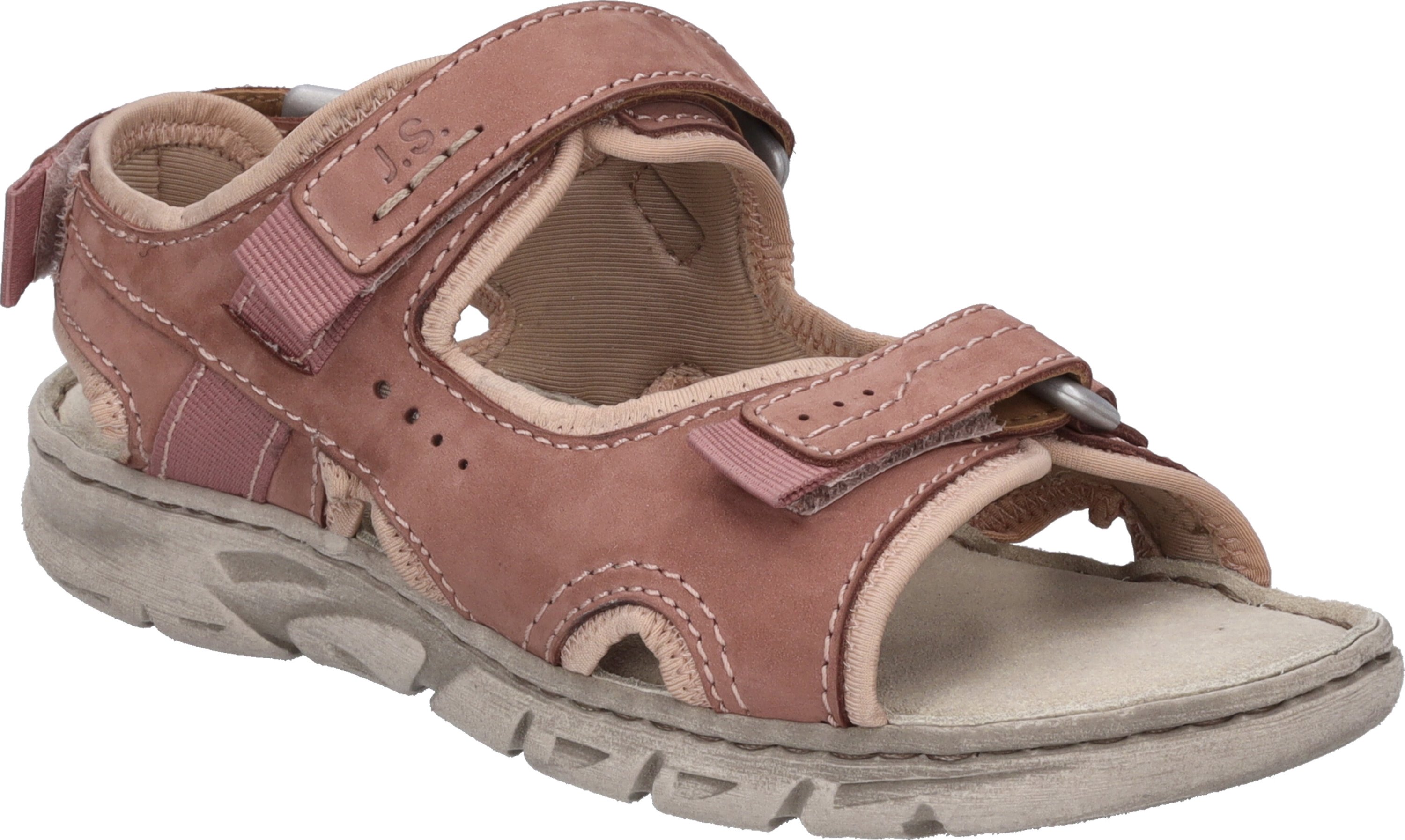 JOSEF SEIBEL Brenda 01 | Sandale für Damen | Rot Brenda 01, altrosa-kombi