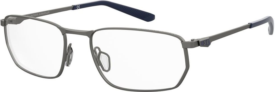 Rechteckige Metallrahmenbrille