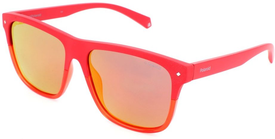 Pld 6041s Quadrat Rot Sonnenbrille