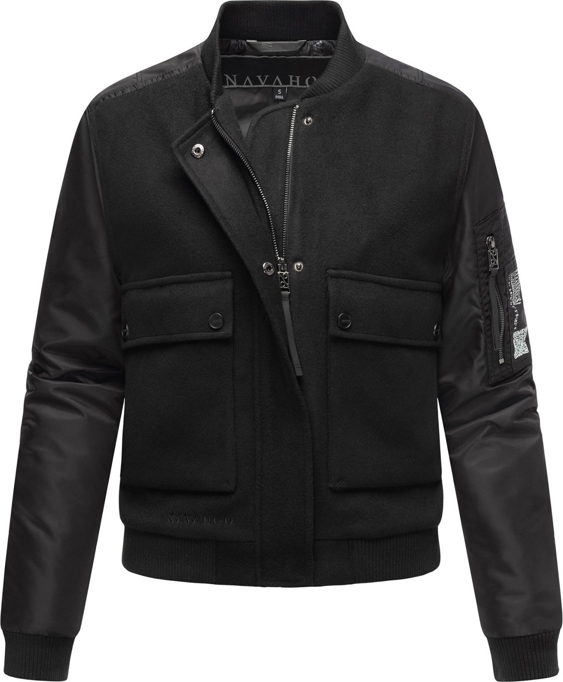 Navahoo Damen Übergangsjacke im Bomberjacken-Style Willstehaben