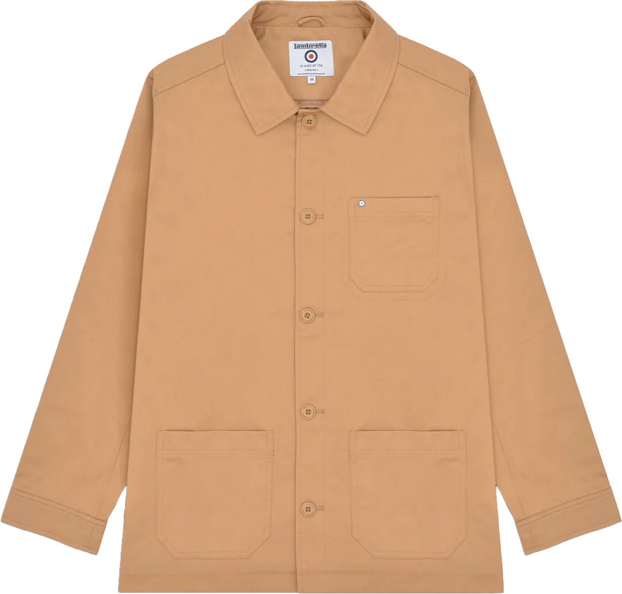Lambretta - "Bergen" Jacke für Herren (Hellbraun)