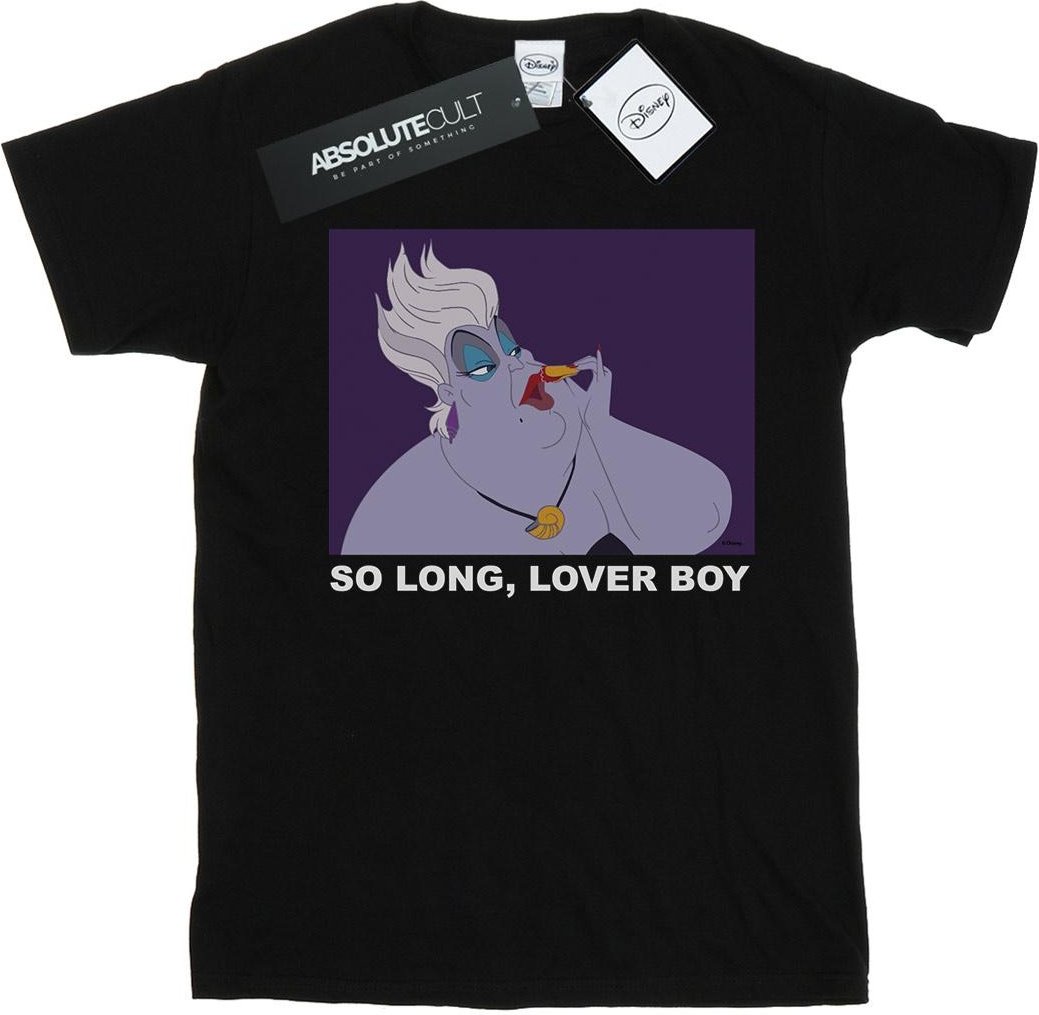 Disney - "The Little Mermaid Ursula Lover Boy" T-Shirt für Herren (Schwarz)