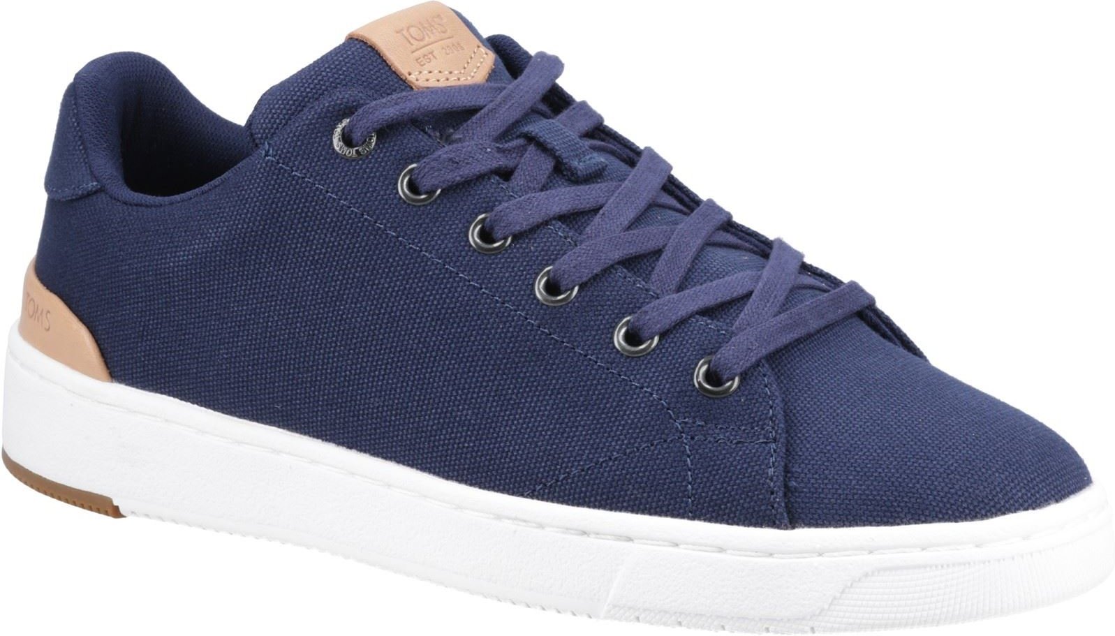 TOMS TRVL Lite 2.0 Niedrig 100% Baumwolle Herren Navy Turnschuhe