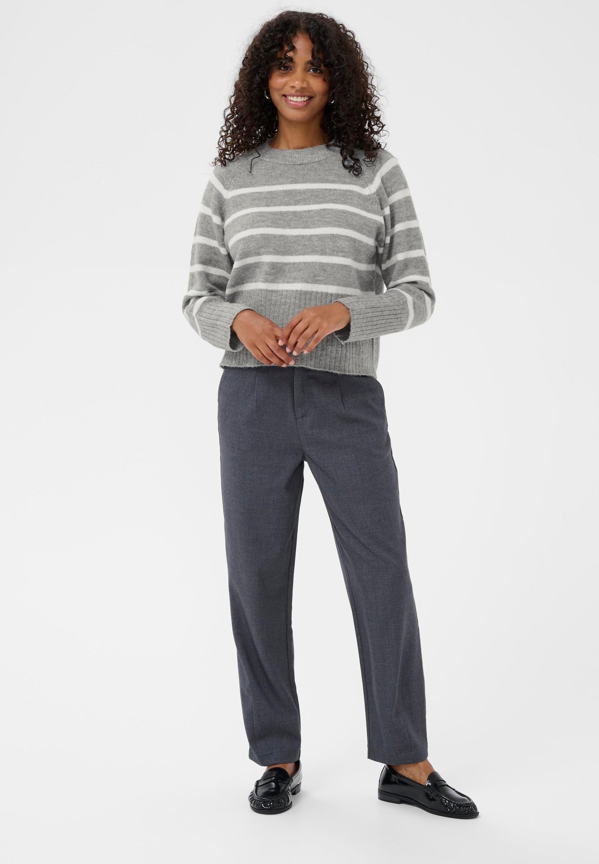 Strickpullover KAerin Strickpullover Regular fit grey white