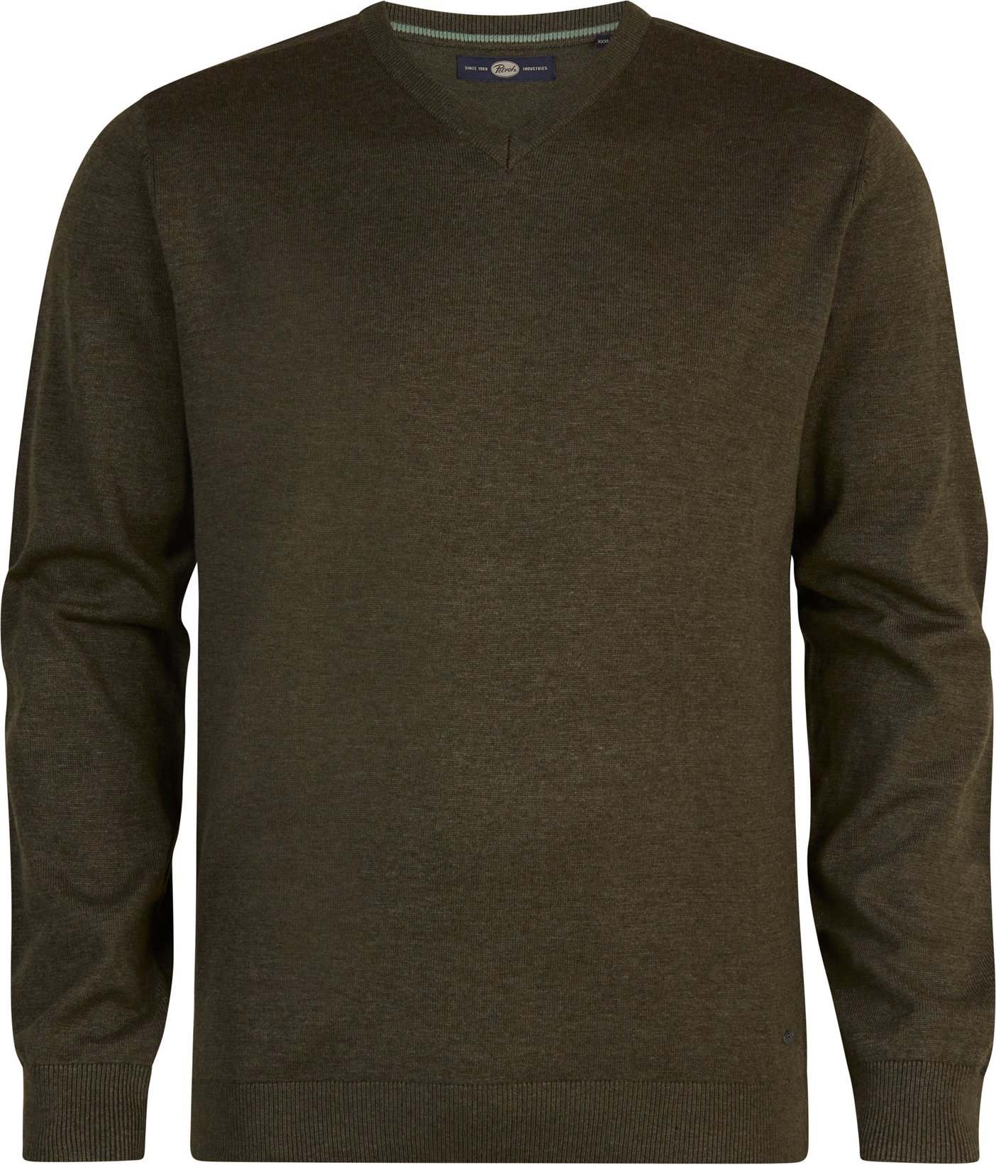 Petrol Industries - Feinstrickpullover Plus Size Chugach Herren - Grün