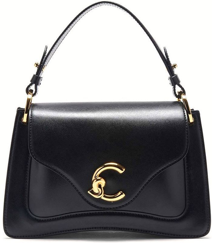 Coccinelle C-Me Kalbsleder Handtasche Kalbsleder glatt