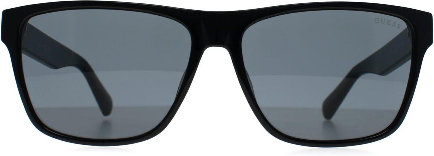 Guess GF5120 01A glänzend schwarz grau Sonnenbrille