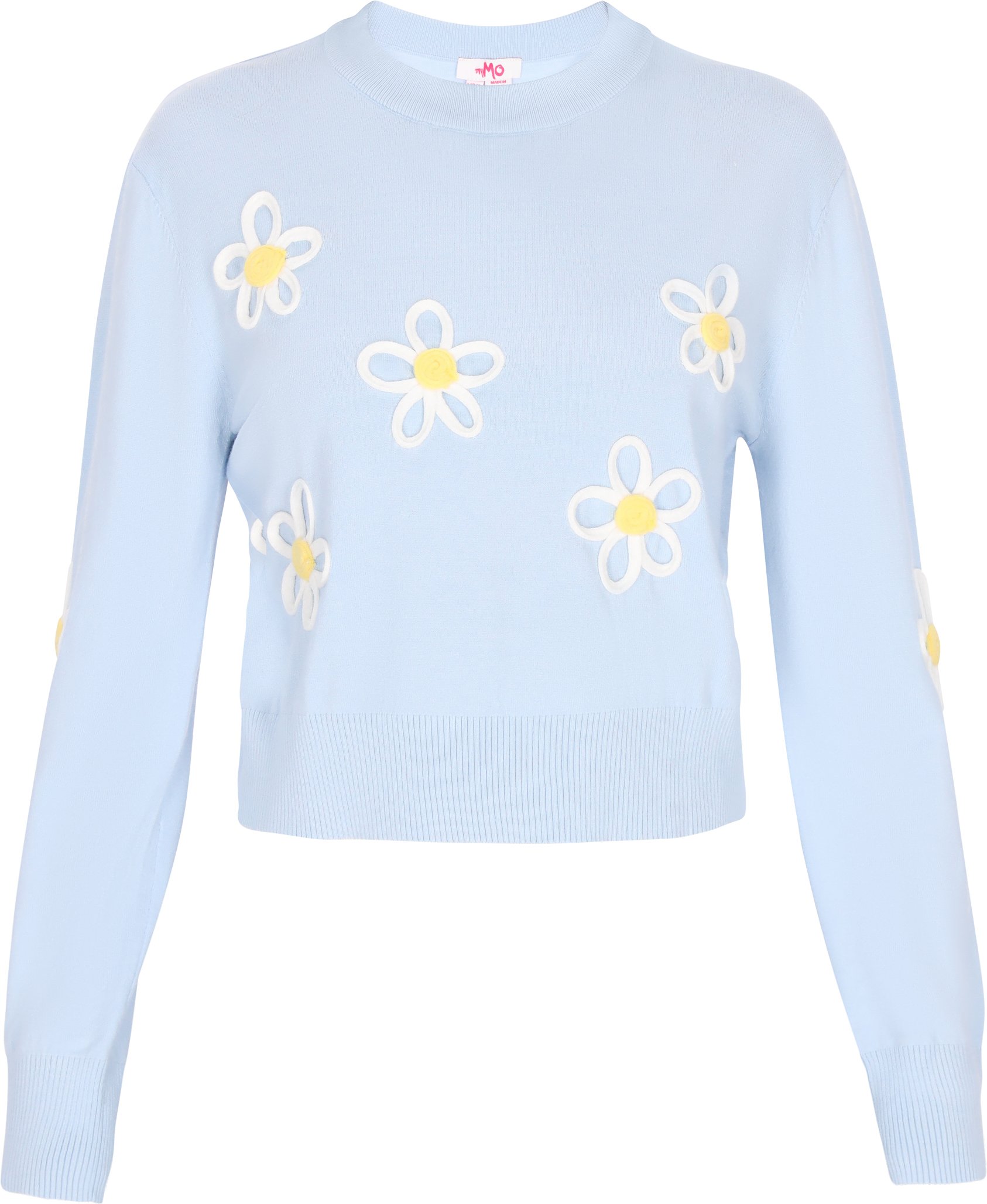 Mymo Pullover Frauen hellblau