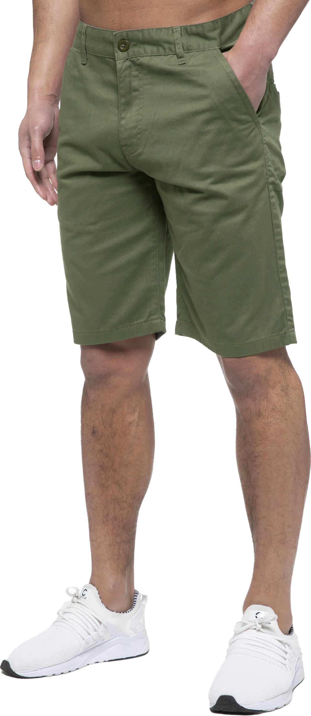 Thumbnail - Enzo | Herren Chino Shorts In Khaki