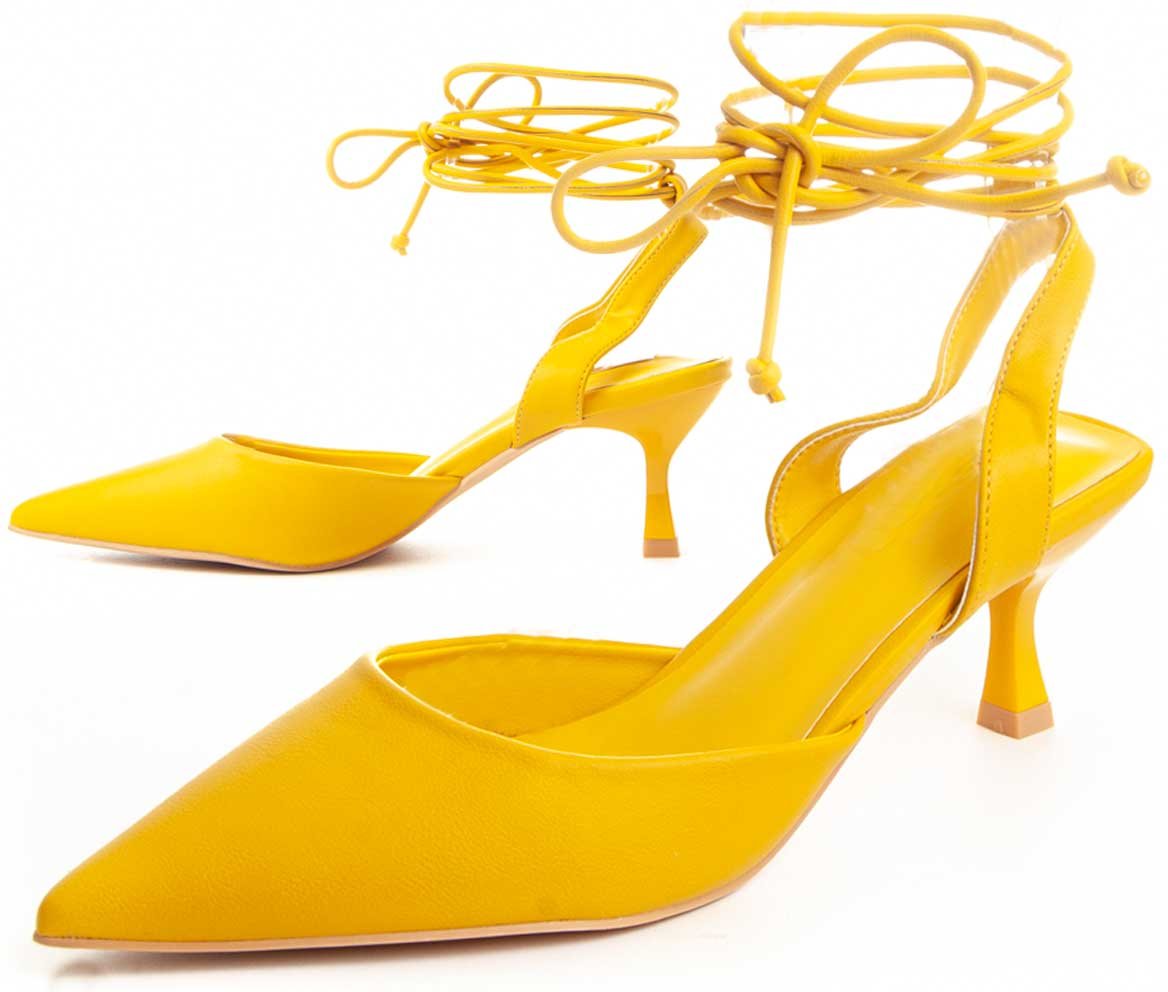 Montevita Absatzschuh Marianeta in Gelb