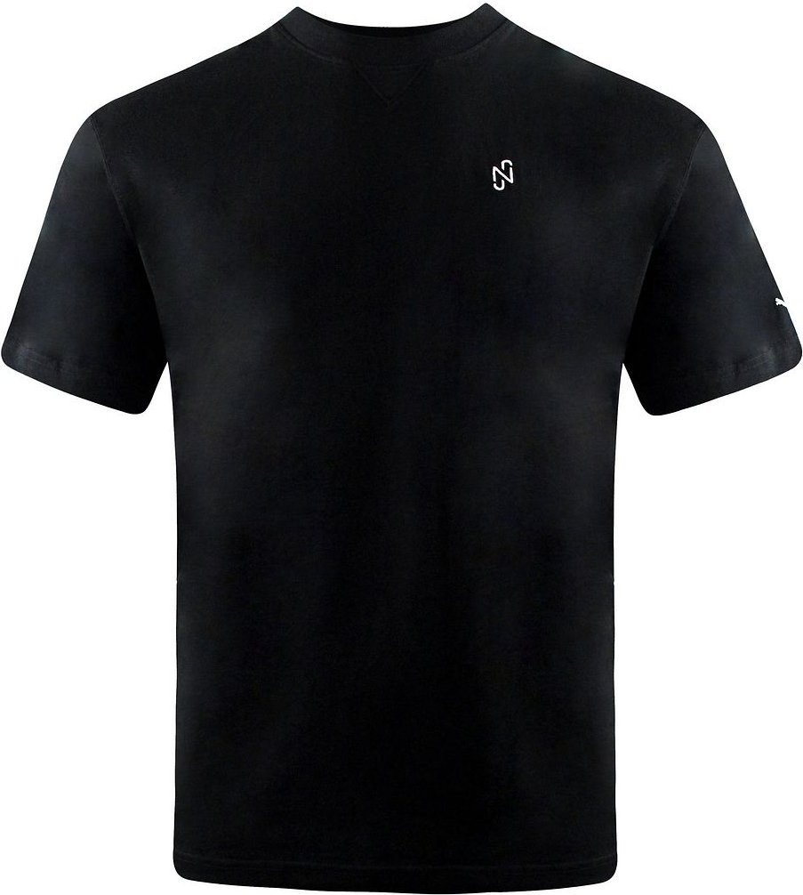 Puma x Neymar Jr. Kurzarm-T-Shirt für Herren in Schwarz mit Rundhalsausschnitt