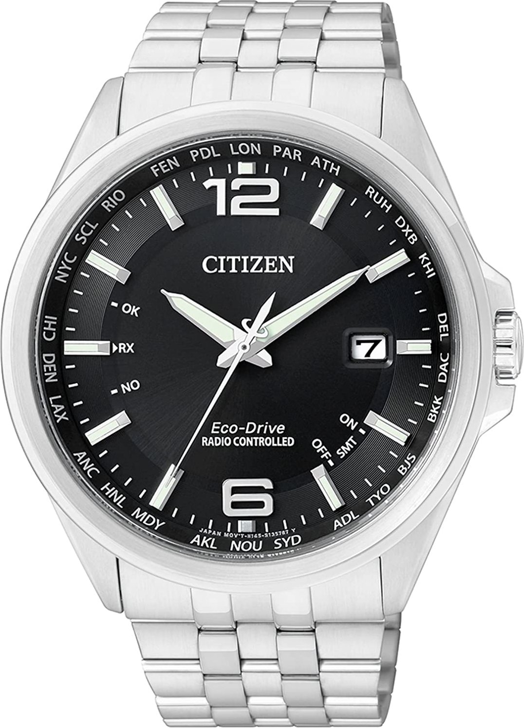 Citizen Silber Herren Armbanduhr CB0010-88E