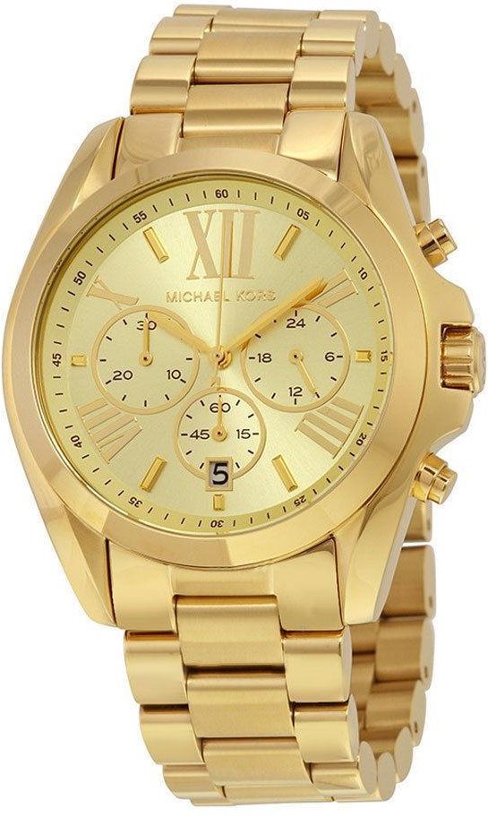 Michael Kors MK5605 Gold-Ton Bradshaw Damenuhr