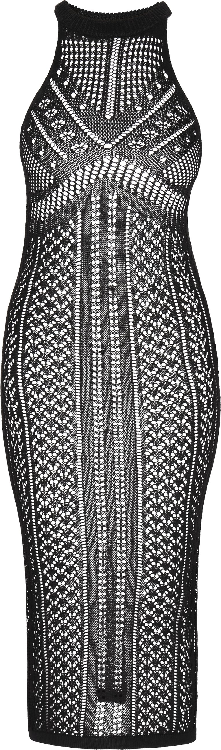 IZIA Kleid Frauen Schwarz