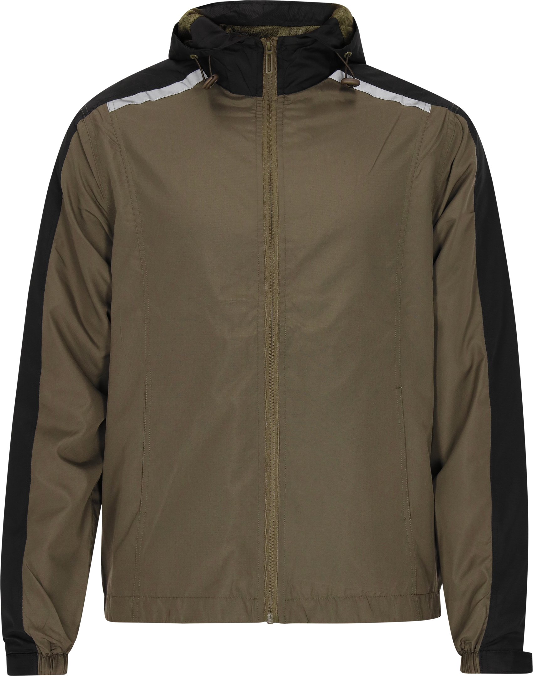 Mo Jacke Herren khaki/schwarz