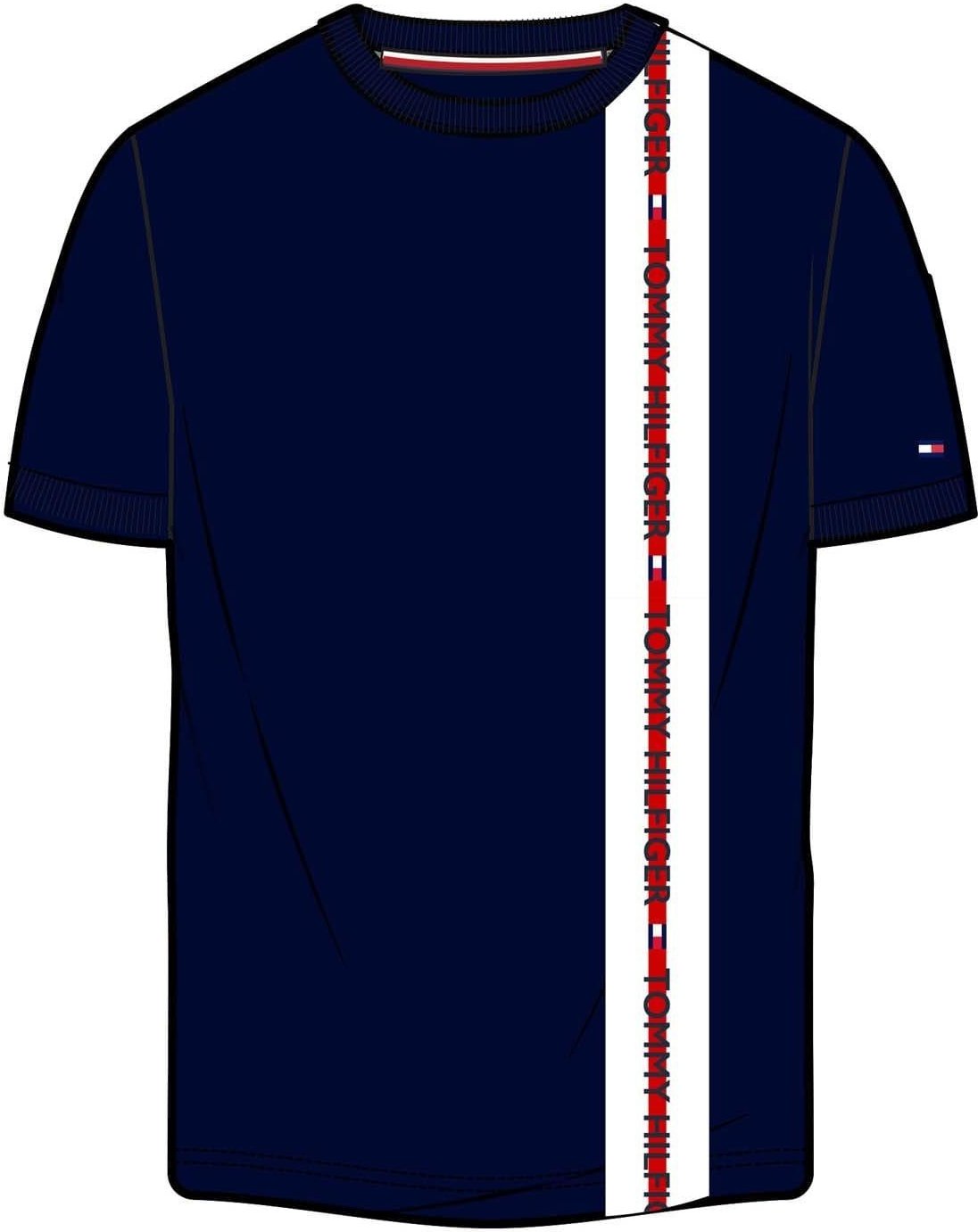 Tommy Hilfiger - T-Shirt Logo für Herren (Blau)