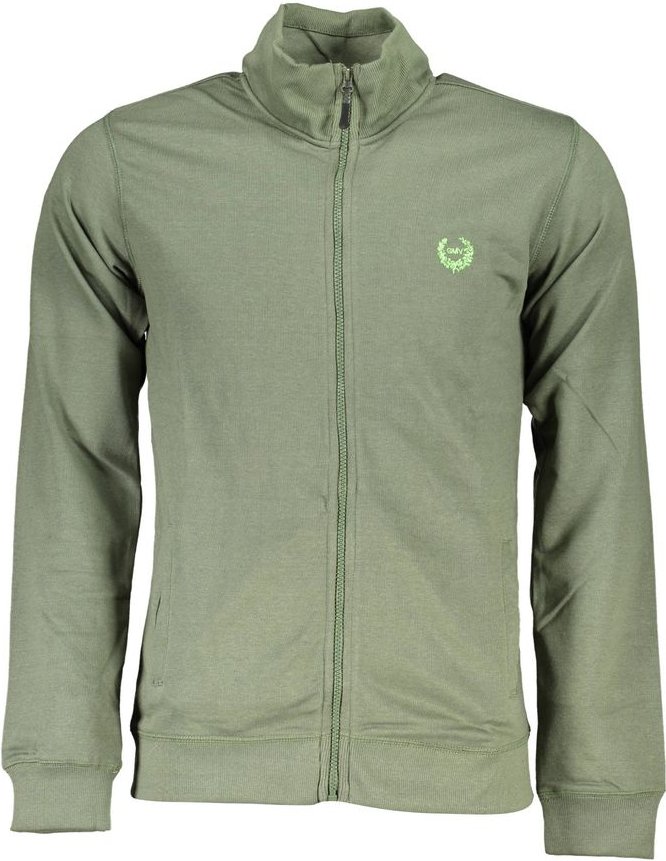 Gianmarco Venturi Verde Baumwoll-Herren-Sweatshirt