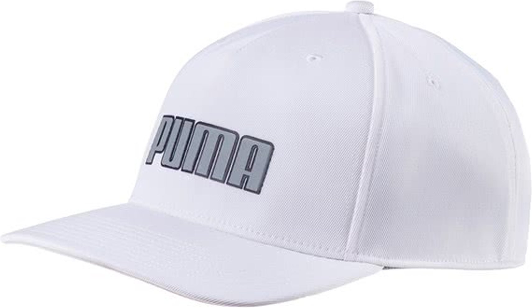 Puma Drycell Go Time Flex Snapback Verstellbar Unisex White Hut 021430 01