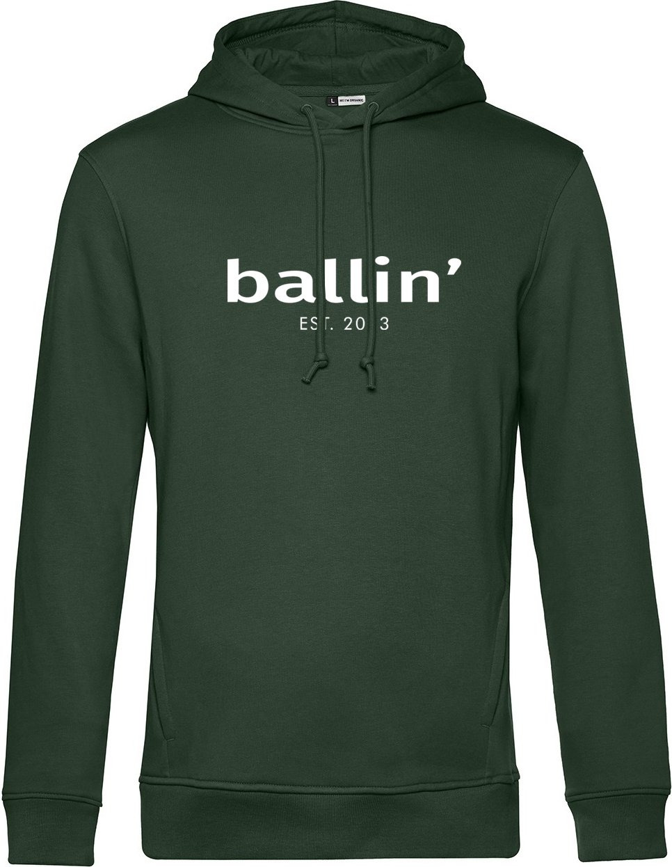 Basic Hoodie von Ballin Est. 2013 in der farbe Grun und in größe XS.