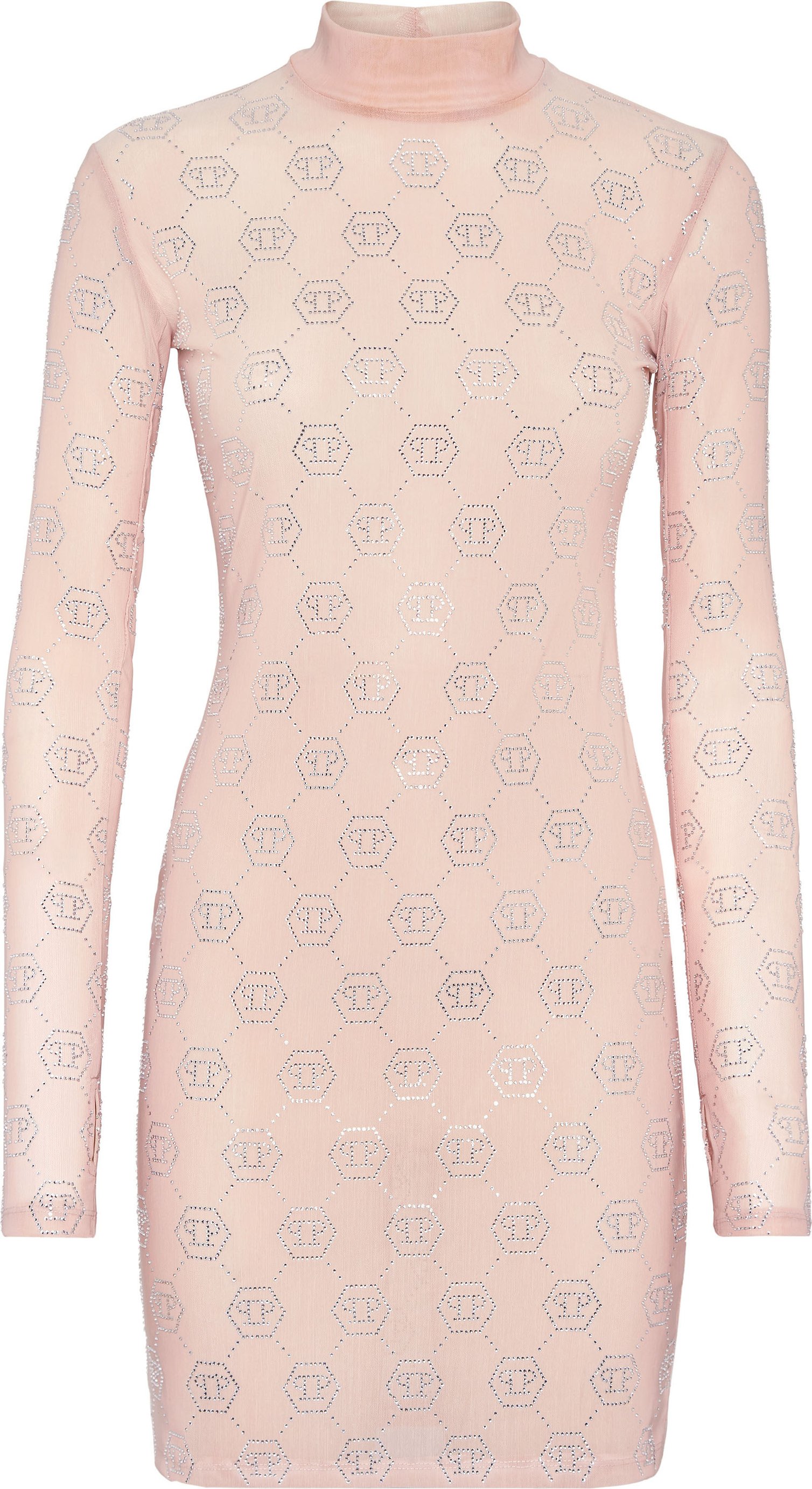 Shirt Dress Monogram Strass