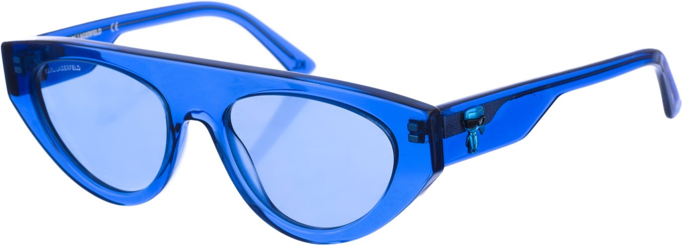 Acetat-Sonnenbrille mit ovaler Form KL6043S Damen