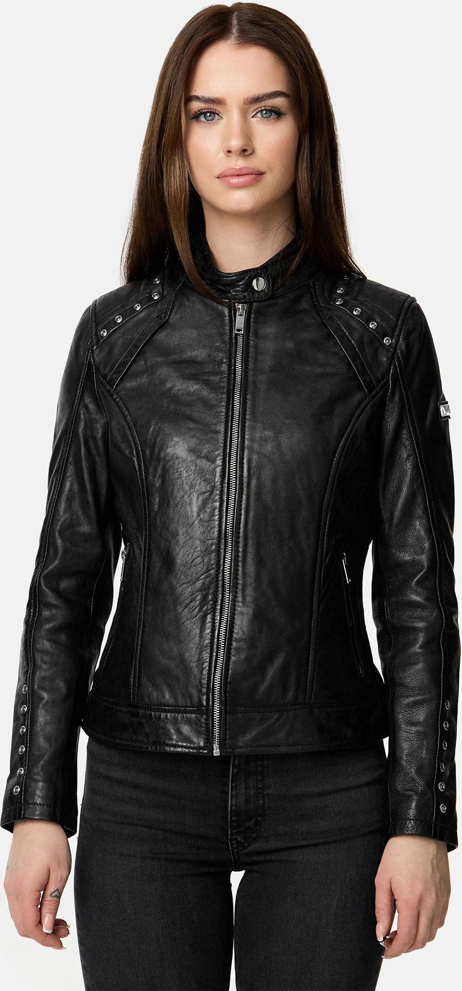 Tazzio Damen Lederjacke