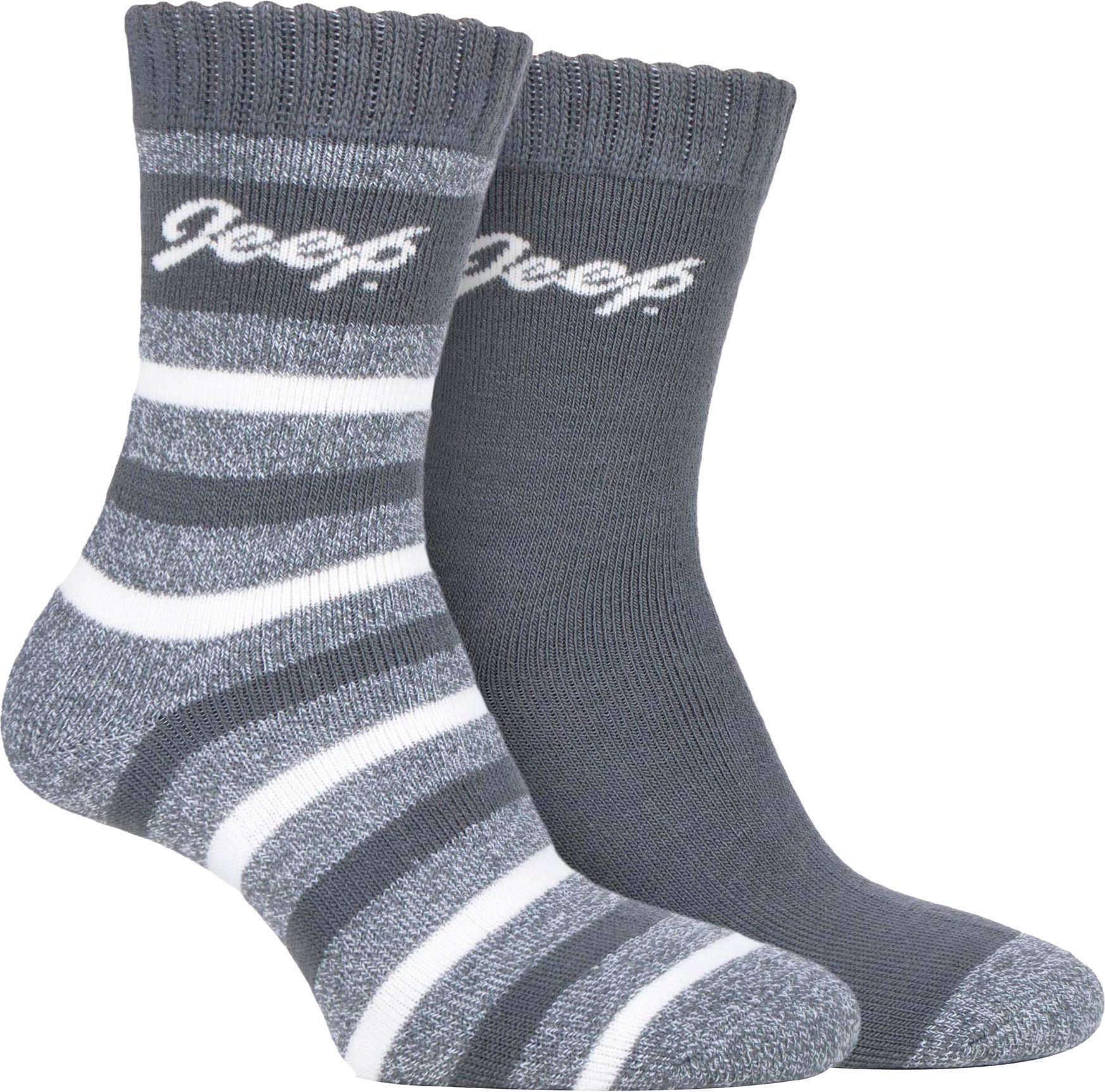 Thumbnail - Ladies Thermal Boot Socks | Jeep | Atmungsaktive, gepolsterte Socken für Laufen, Wandern und Walking | Gepolsterte Socke...