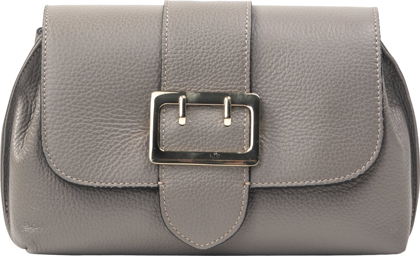 FELIPA Umhängetasche aus Leder Damen grau