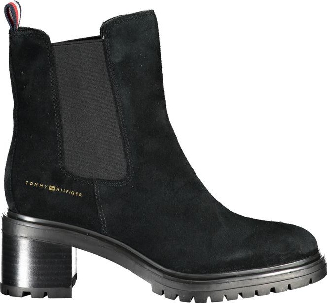 Fw0fw06449 Chelsea-Stiefel Wildleder Blockabsatz