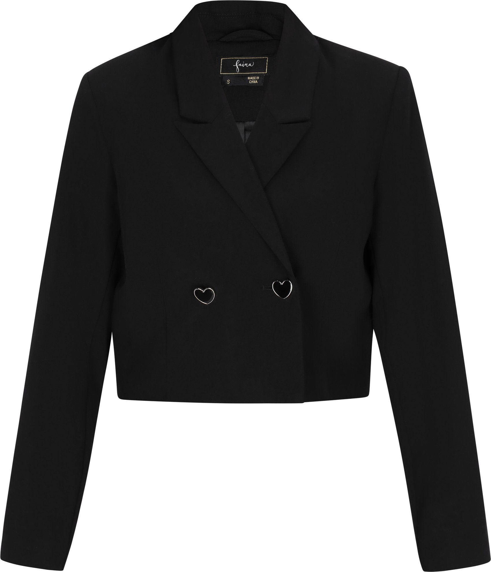 Faina Blazer Frauen Schwarz
