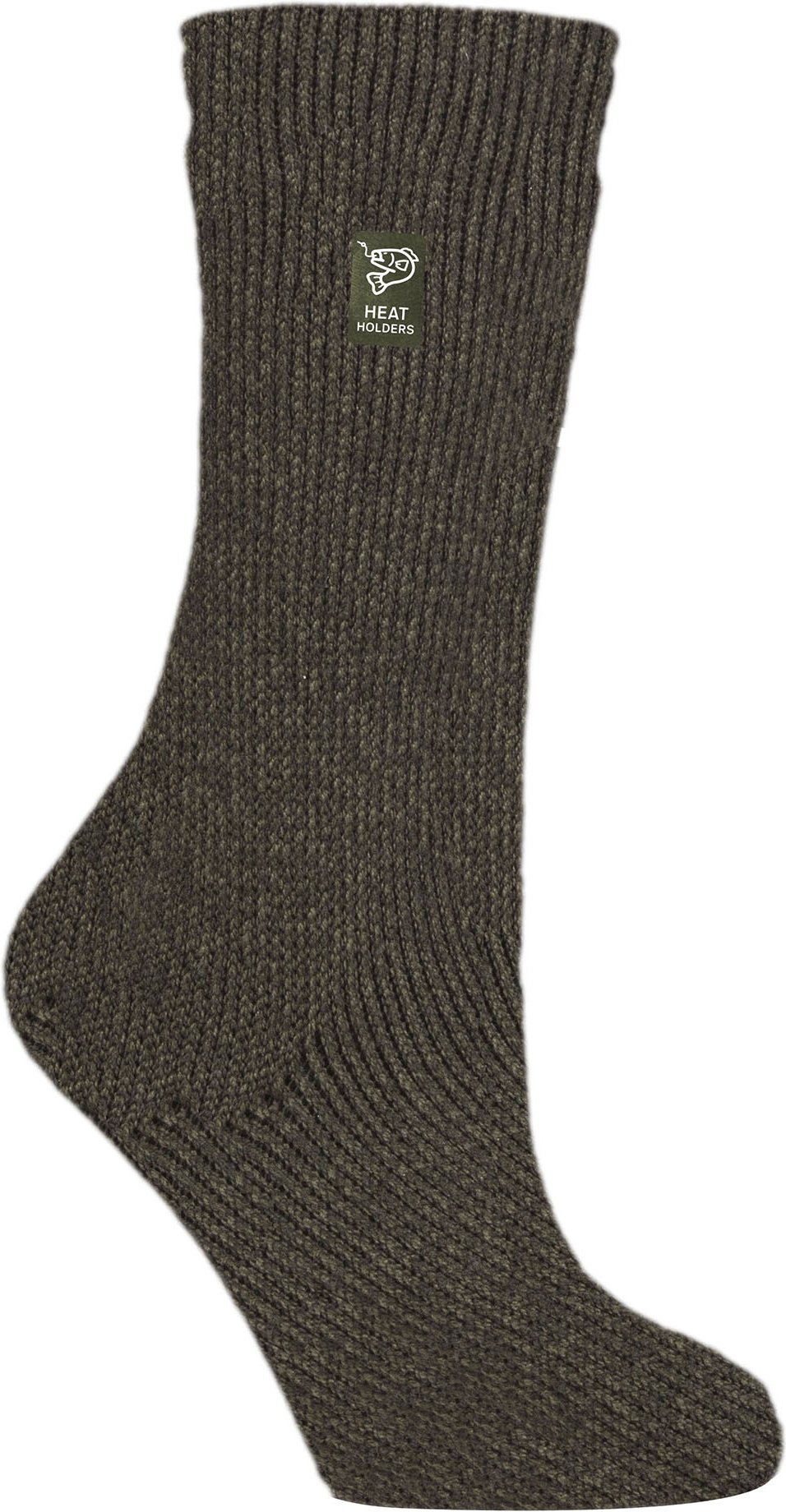 Herren Kniestrümpfe zum Angeln | Wärmehalter | Thermische Outdoor lange Fischersocken für den Winter - Waldgrün