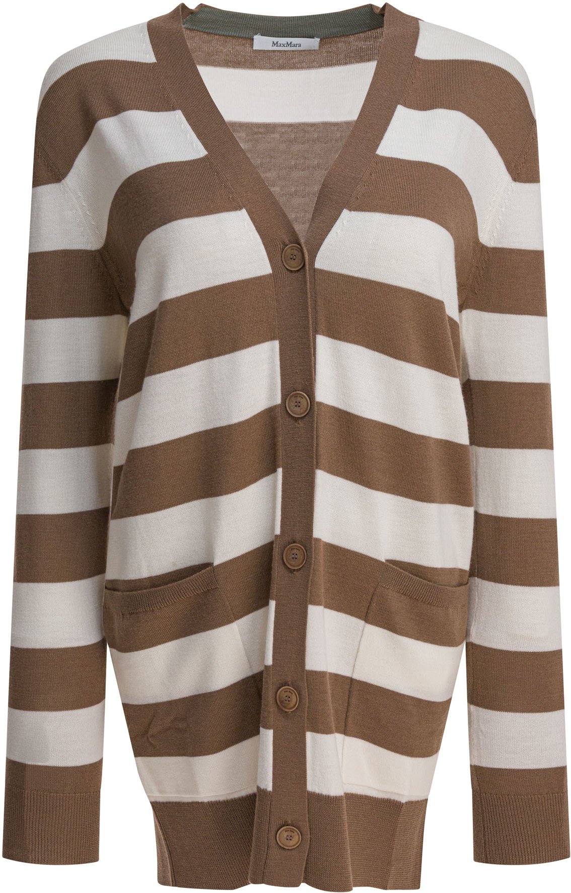 Braune Wollstrickwaren