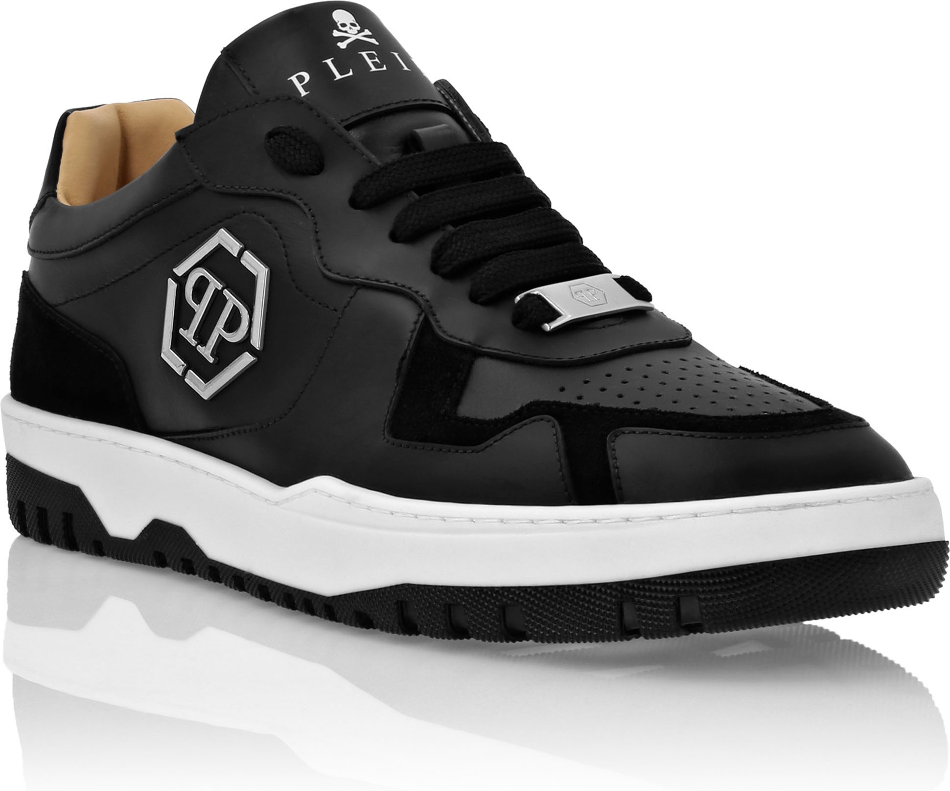 Sneaker Sneaker Aus Ledermix