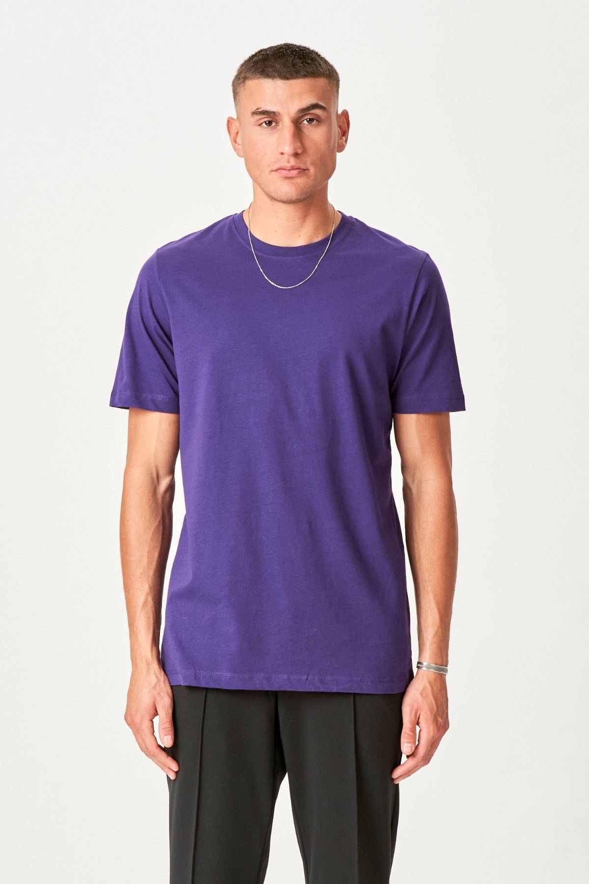 Bio Basic T-Shirt - Lila