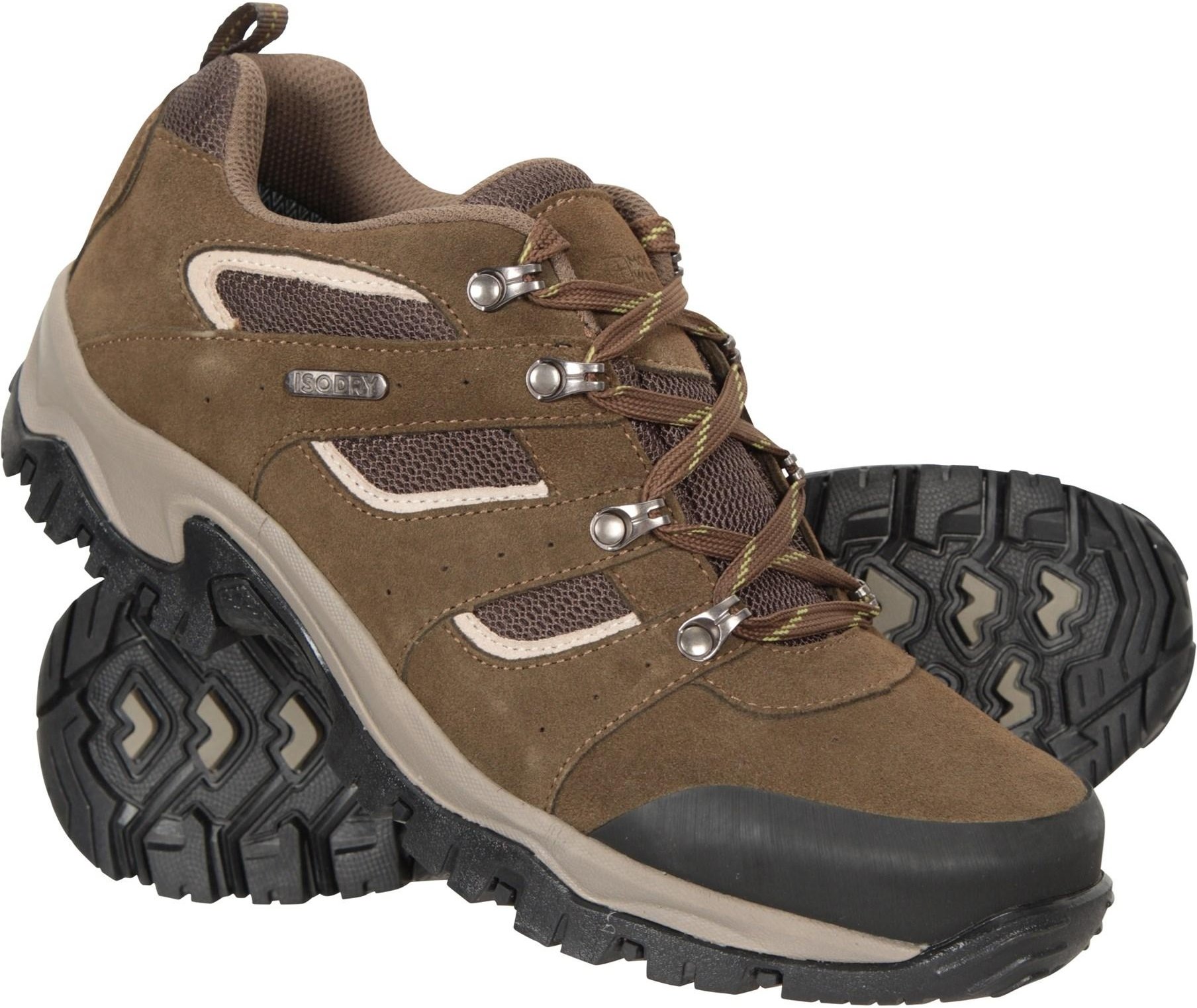 Thumbnail - Mountain Warehouse Herren Voyage Wildleder wasserdichte Wanderschuhe (Braun)