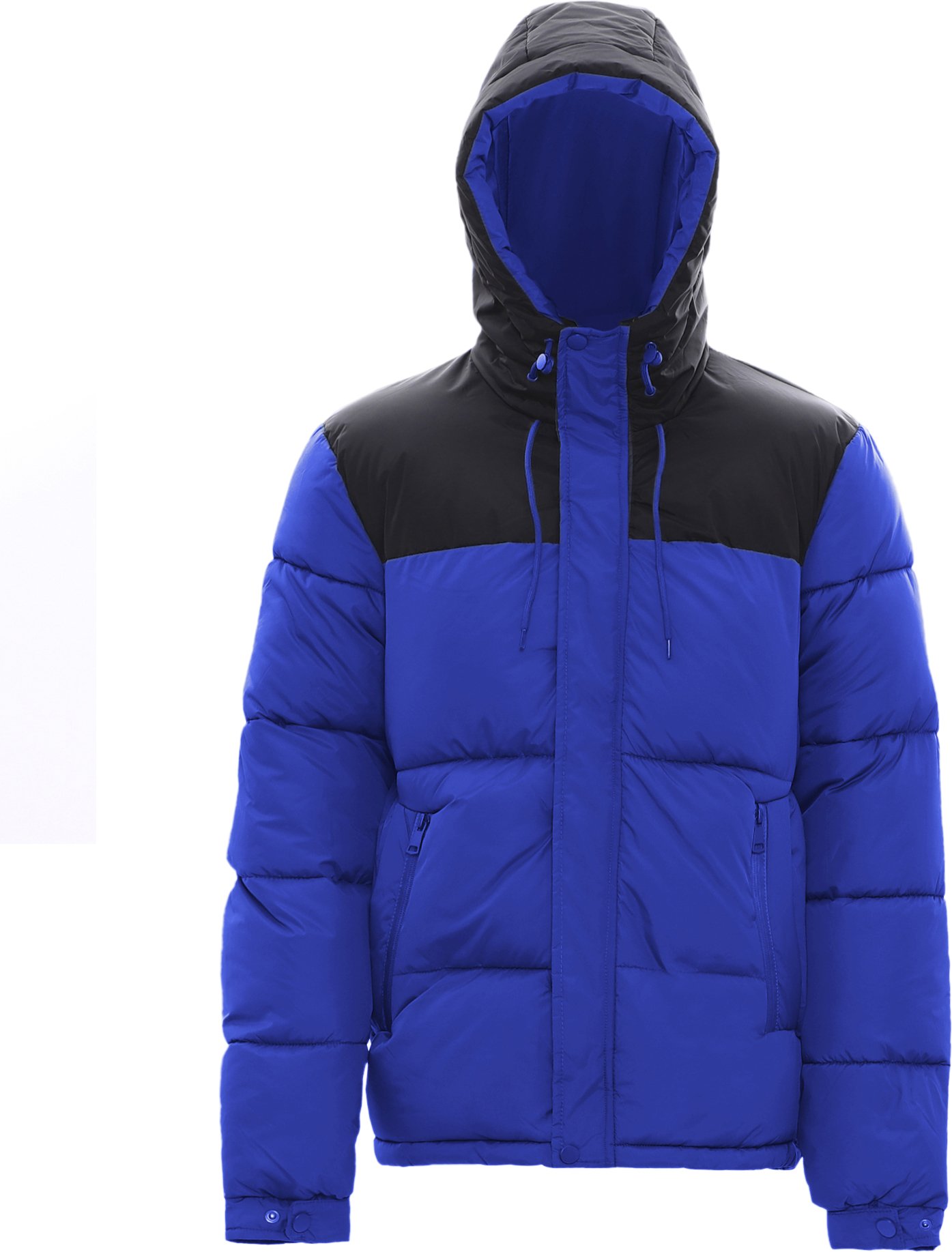 Mo Steppjacke Herren Kobalt Schwarz