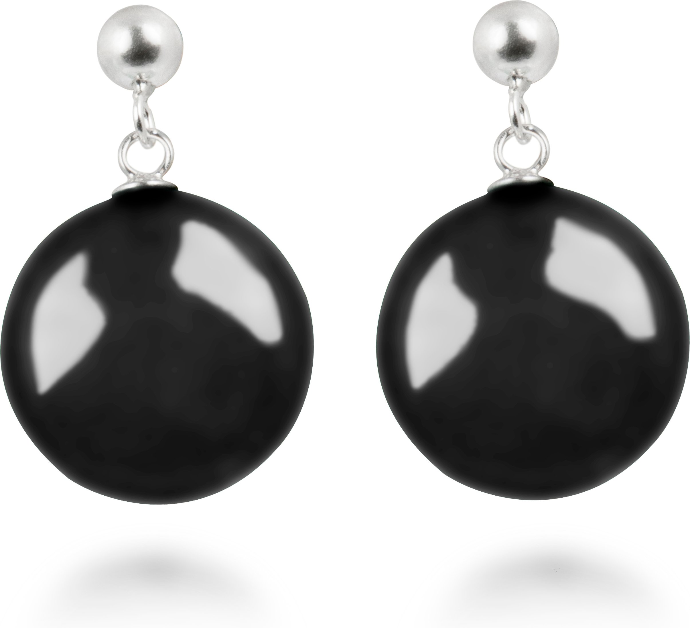 Luxenter Coleki-Ohrhänger aus 925 Sterling Silber mit rhodiniertem Finish und blauer Aventurin