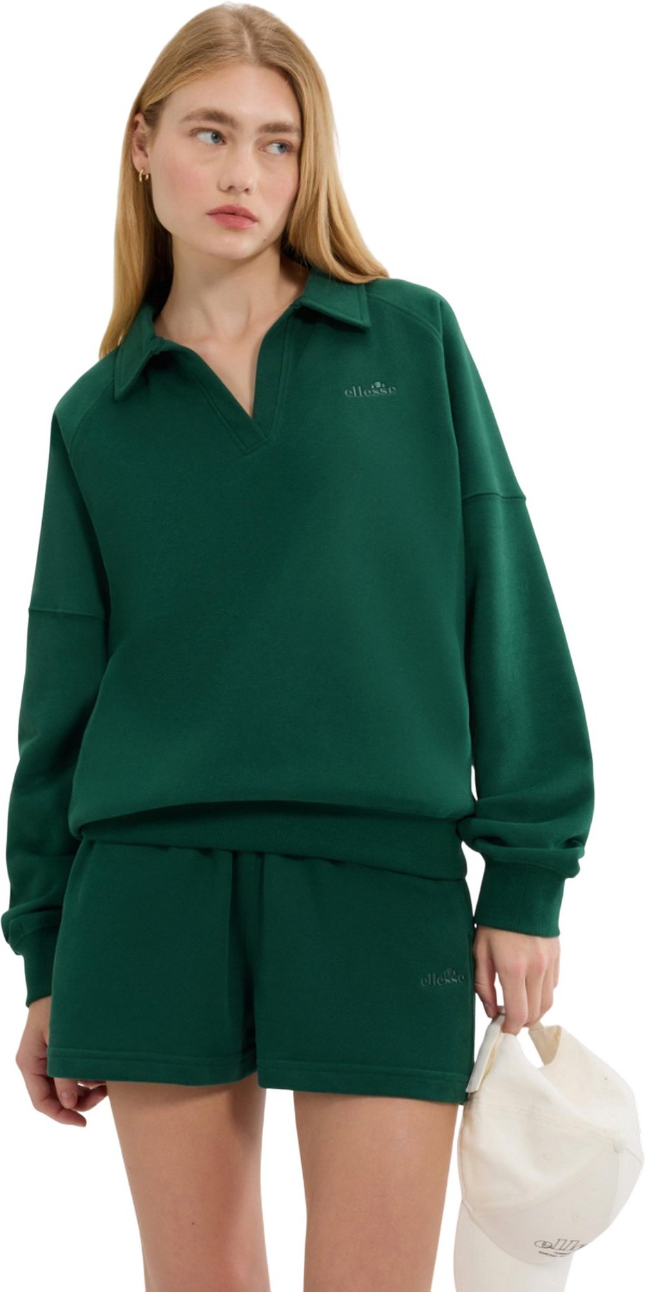 Ellesse - "Morcone" Sweatshirt für Damen (Dunkelgrün)