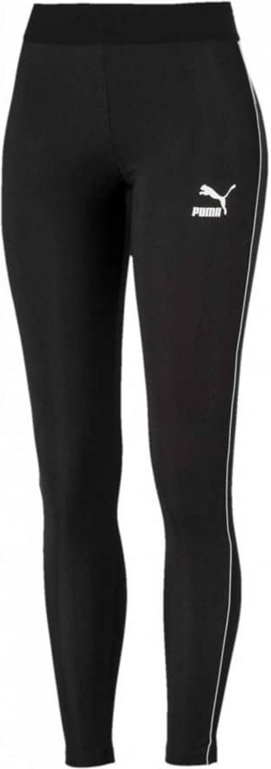 Puma Classics Rib Leggings lässig schwarz eng - Frauen