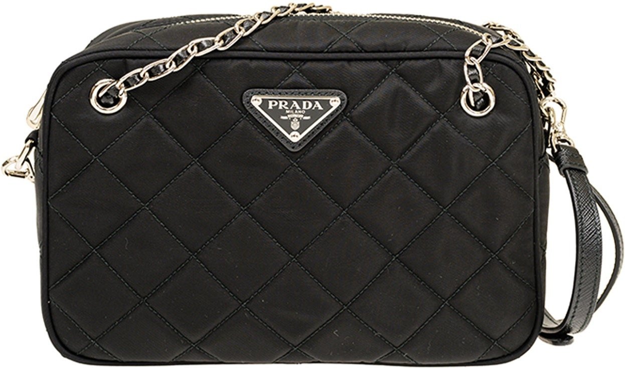 Prada – Gesteppte mittelgroße Umhängetasche