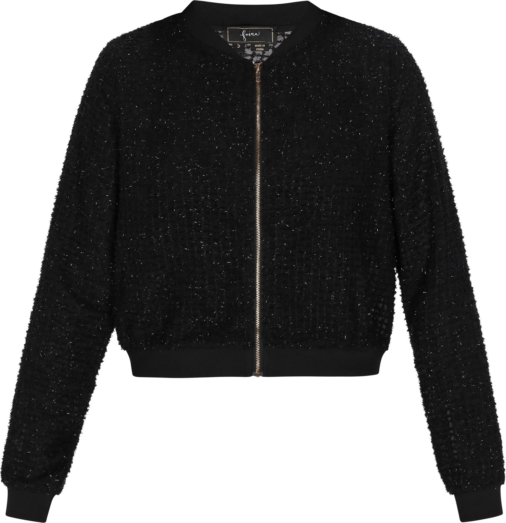 Faina Jacke Frauen Schwarz