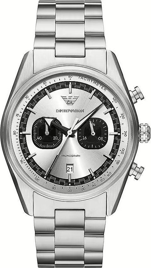 Emporio Armani Racer Silber Herren Armbanduhr AR11636