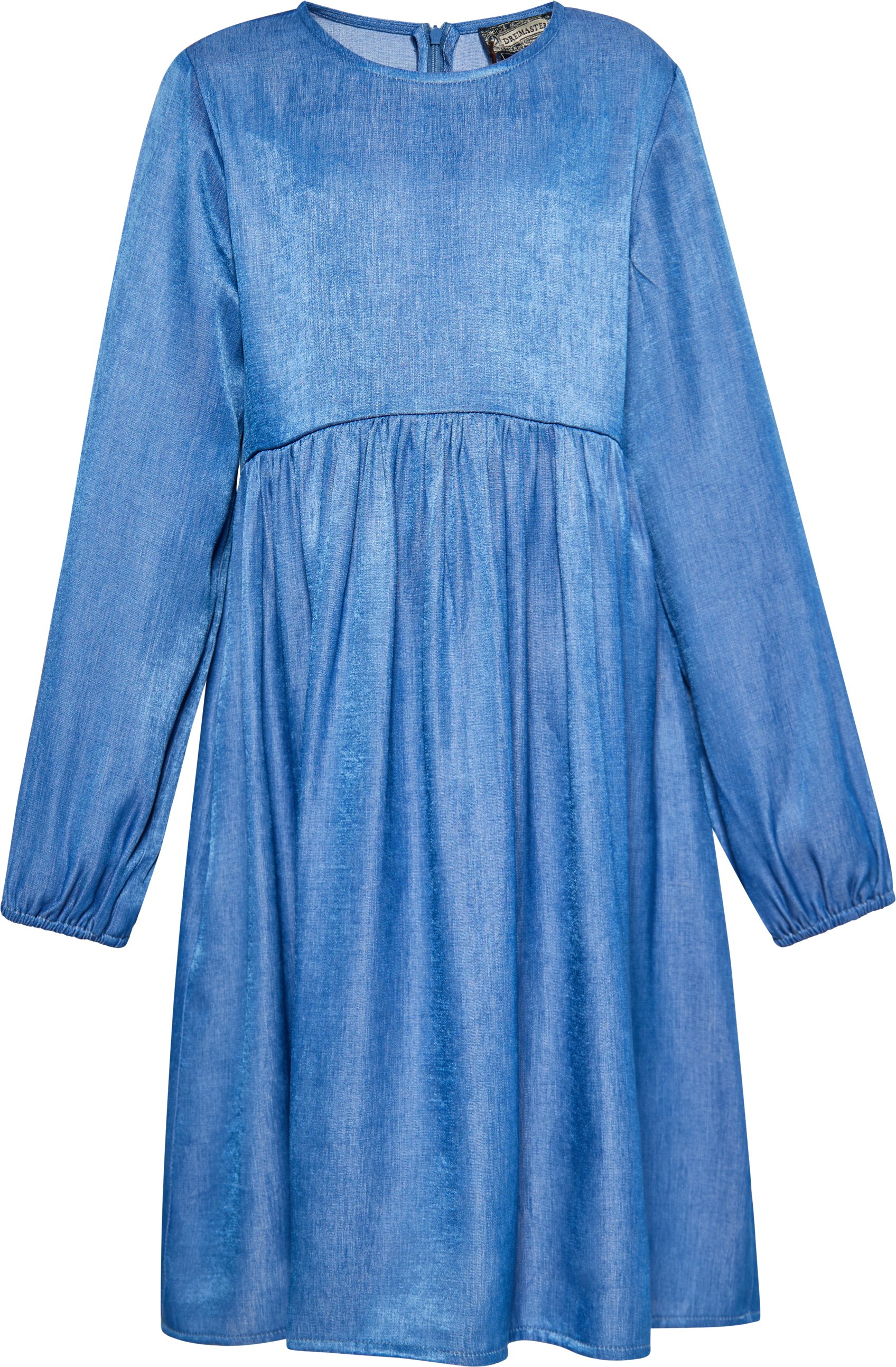 Dreimaster Kleid Mädchen (Kids) hellblauer Denim
